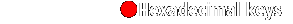 Hexadecimal keys